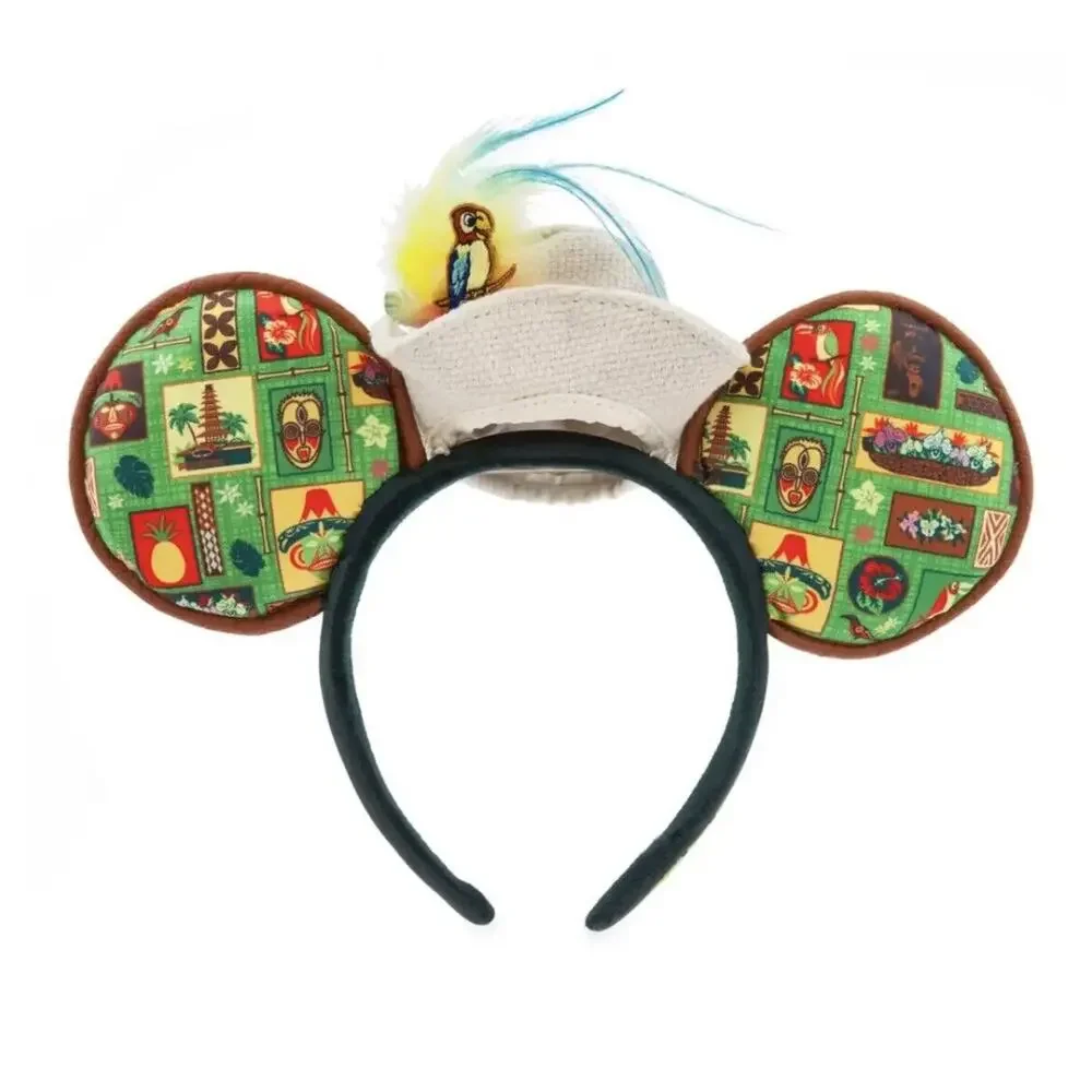 Disney Parks Enchanted Tiki Room Ears Headband 50th Mickey Main Attraction